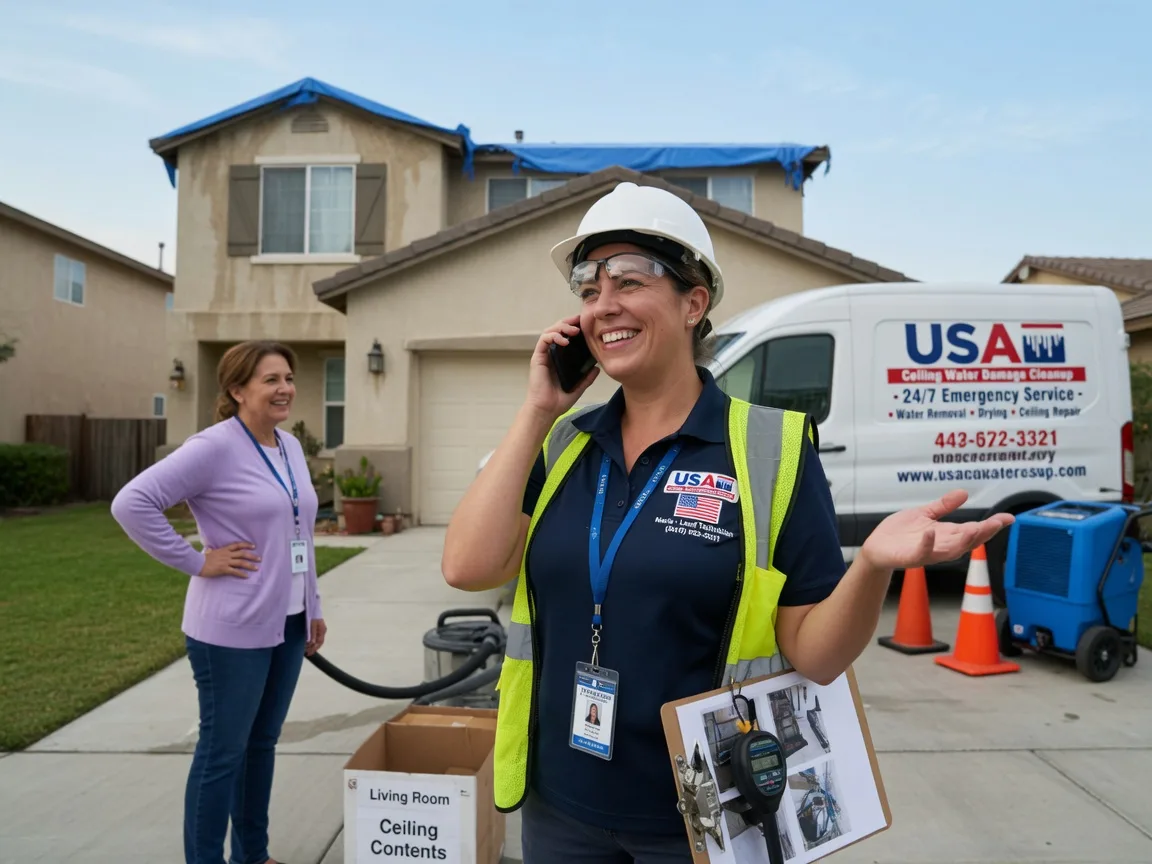 Ceiling Water Damage Restoration Osawatomie, KS FAQs