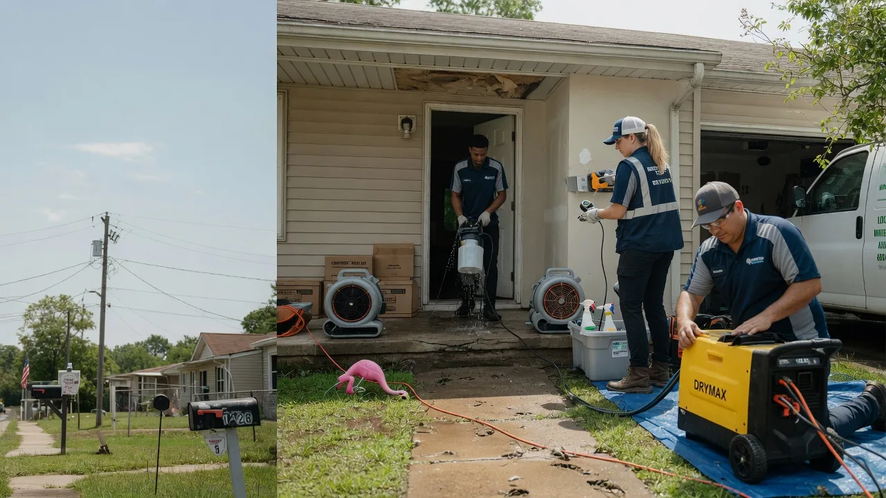 Storm Damage Water Removal in Osawatomie, KS near me